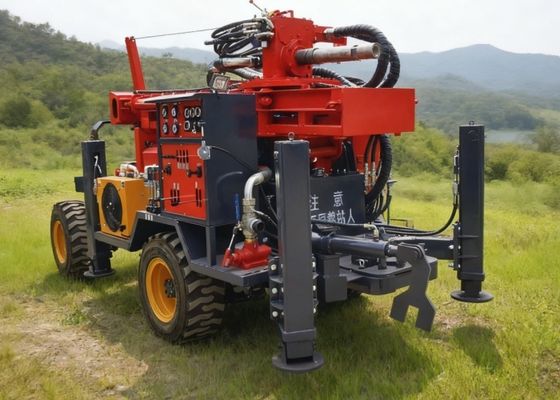 ST 200 Pneumatic New Water Well Drilling Rigs with Large Borehole Diameter 10 Inch