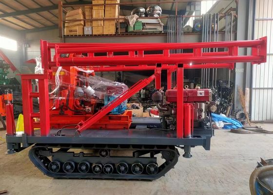 Reliable Engineering Drilling Rig Crawler Mounted Drill Rig Size Customized