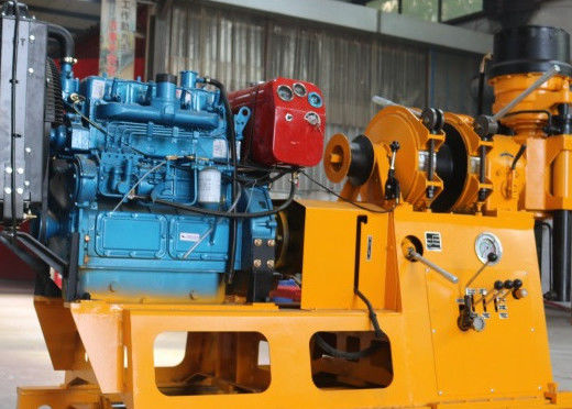 Durable Water Borehole Drilling Machine / XY-2B Hydraulic Core Drilling Rig