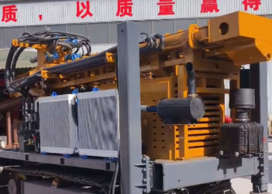 Rocky Hard Stone Pneumatic Drilling Rig DTH Borewell Equipment