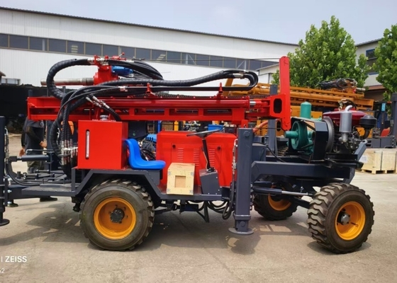 ST 300 Pneumatic Drilling Rig with 7500Nm Rotation Torque for Rocky Layer Blasting and Customizable Hole Diameter