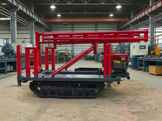 Thickened Hydraulic Tower Crawler Walking Chassis With Electric Starter