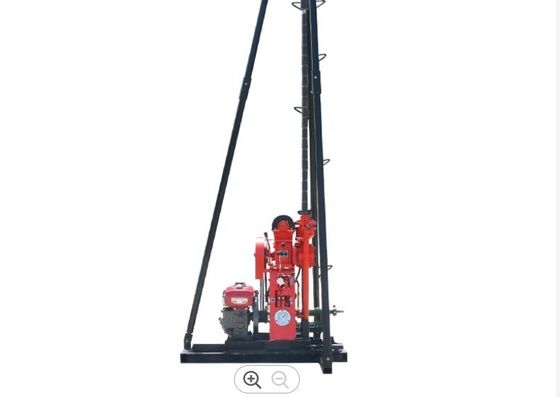 Lightweight Hydraulic Core Diesel Water Borewell Machine