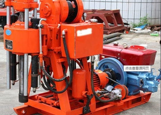XY-1 15KW বোরহোল ড্রিলিং স্যাম্পলিং সয়েল টেস্ট ড্রিলিং মেশিন 100 মিটারের জন্য