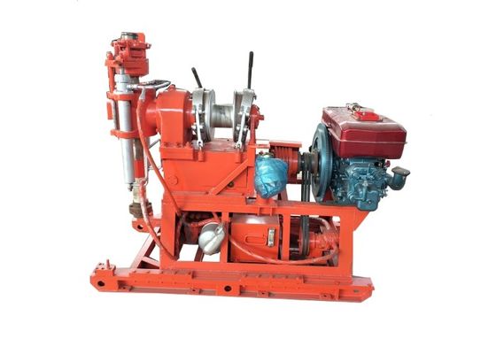 18hp ডিজেল ইঞ্জিন সহ হাইড্রোলিক কোর ড্রিলিং রিগ
