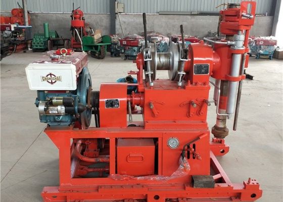 GY 200 মাইনিং নমুনা সংগ্রহ ইঞ্জিনিয়ারিং ড্রিলিং রিগ রকি স্তর জন্য 280 মিটার