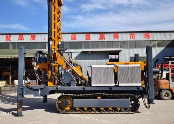 ডিটিএইচ ব্লাস্টিংয়ের জন্য হাইড্রোলিক ওয়াটার ওয়েল নিউম্যাটিক ড্রিলিং রিগ