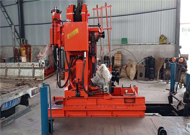ST200 লাল রঙ পোর্টেবল ওয়েল তুরপুন Rig, ওয়াটার ওয়েল তুরপুন যন্ত্রপাতি
