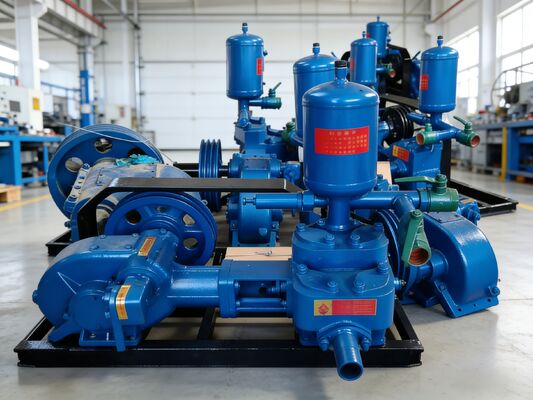 একক সিলিন্ডার অনুভূমিক পুনরাবৃত্ত পিস্টন BW 160 ড্রিলিং রিগ জন্য কাদা পাম্প সরঞ্জাম