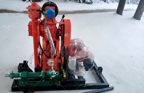 হাইড্রোলিক ছোট কূপ ড্রিলিং সরঞ্জাম ST 50 চাকা মাউন্ট ঐচ্ছিক