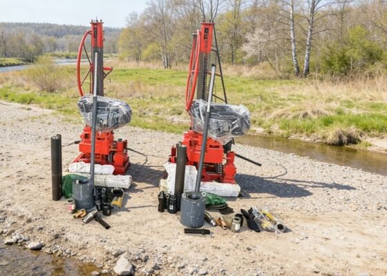 হালকা ওজনের সহজ অপারেশন শিতান কোর ড্রিলিং মেশিন মাইনিং সলিউশন