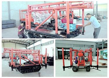 0-200m কোর ড্রিলিং রিগ স্পট বোরহোল নমুনা সংগ্রহ 220V / 380 ভি