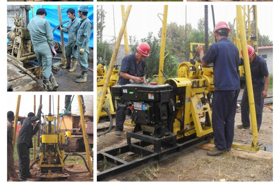 বিগ ইনলেট পায়ের পাতার মোজাবিশেষ রোটারি ODM 380V মাটি তুরপুন মেশিন