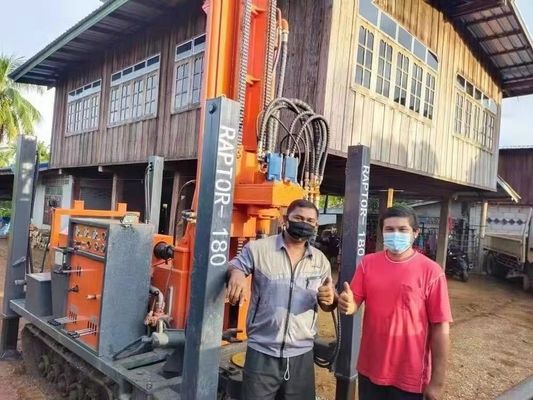 89kw 400m হাইড্রোলিক ওয়াটার ওয়েল ড্রিলিং ডিথ মেশিন ইঞ্জিনিয়ারিং জন্য