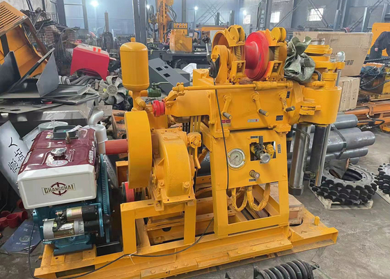 Gk 200 জল ভাল ড্রিলিং রিগ জন্য নমুনা সংগ্রহ 295mm চাকা মাউন্ট