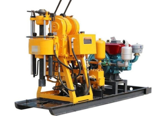 নমুনা সংগ্রহের জন্য Xy-1a 150 মিটার উল্লম্ব ভূতাত্ত্বিক ড্রিলিং রিগ পোর্টেবল