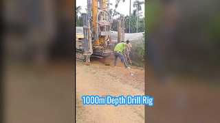 1000m জল কূপ ড্রিল রিগ চরম গভীরতা