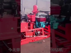 Gy 200 ইঞ্জিনিয়ারিং ড্রিলিং রিগ উচ্চ গতির দক্ষতা 300 মিটার গভীরতা