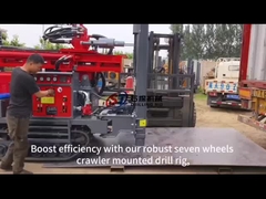 ST200 গভীরতা মিটার বায়ুসংক্রান্ত ড্রিলিং রিগ শিল্প ভূগর্ভস্থ খাঁজ