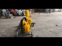 ভূ-তাত্ত্বিক জরিপের জন্য ব্যবহৃত ভূমি ড্রিলিং মেশিনের জন্য একক অ্যাক্টিং ট্রিপ্লেক্স কাদা পাম্প