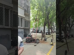 200 মিটার মাটি পরীক্ষা ড্রিলিং মেশিন চাকা বা ক্রলার মাউন্টড পোর্টেবল