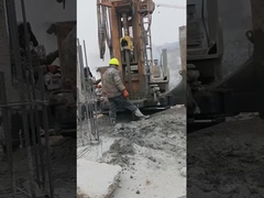 ক্রলার টাইপ ওয়াটার ওয়েল 400 মিটার নিউম্যাটিক ড্রিলিং রিগ