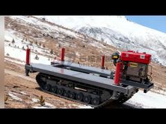 ডিজেল ইঞ্জিন দ্বারা চালিত নির্মাণ কাজের জন্য রাবার ক্রলার ট্র্যাকের আন্ডারকার