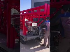 সহজ অপারেট পোর্টেবল কোর ড্রিল রিগ 100m - 200m ড্রিলিং গভীরতা আইএসও 9001 অনুমোদিত