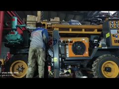 পাথুরে স্তরের জন্য নিউমেটিক ডিপ বোরহোল ড্রিলিং রিগ | এসটি ৩০০ মডেল