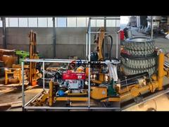 একটি ঘনিষ্ঠ চেহারা: সামান্য সহজ আন্দোলন ট্রাক্টর বোরওয়েল হাইড্রোলিক সিস্টেমের সাথে ড্রিলিং