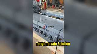 3 MT ক্রলার আন্ডারক্যারেজ ইজি ট্রান্সপোর্ট