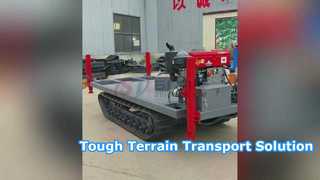 সহজ পরিবহন ক্রলার আন্ডারক্যারেজ MT